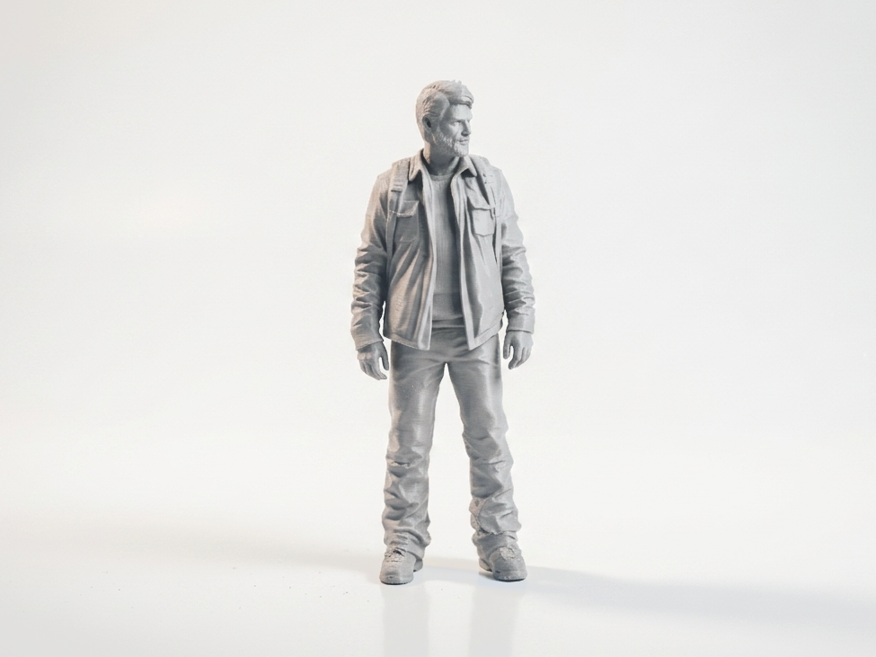 Joel TLOU Gaming Figurine 3D Printable