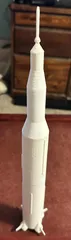 Saturn V Rocket and Apollo Module