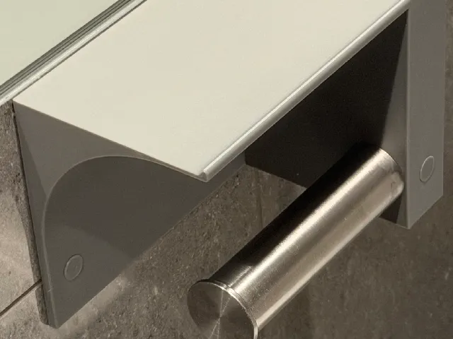 Replacement brackets for IKEA Grundtal Toilet Roll Holder
