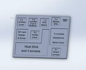 Nintendo Switch Motherboard Parts Tray