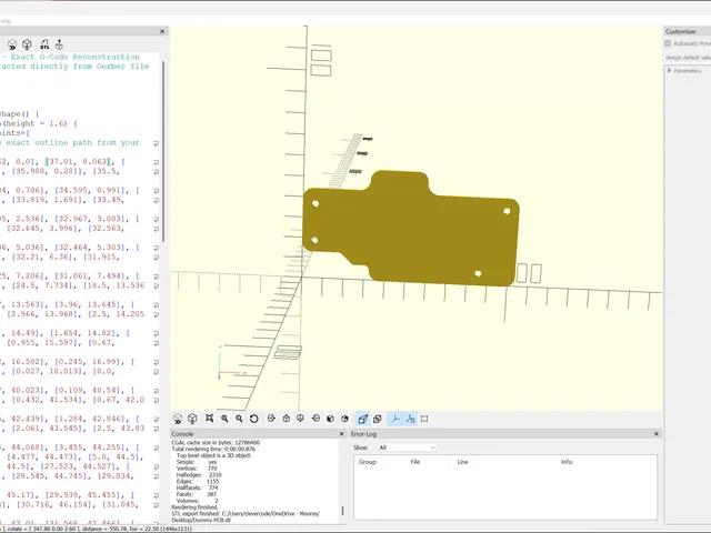 Dummy PCB (For those waiting for the PCB!)
