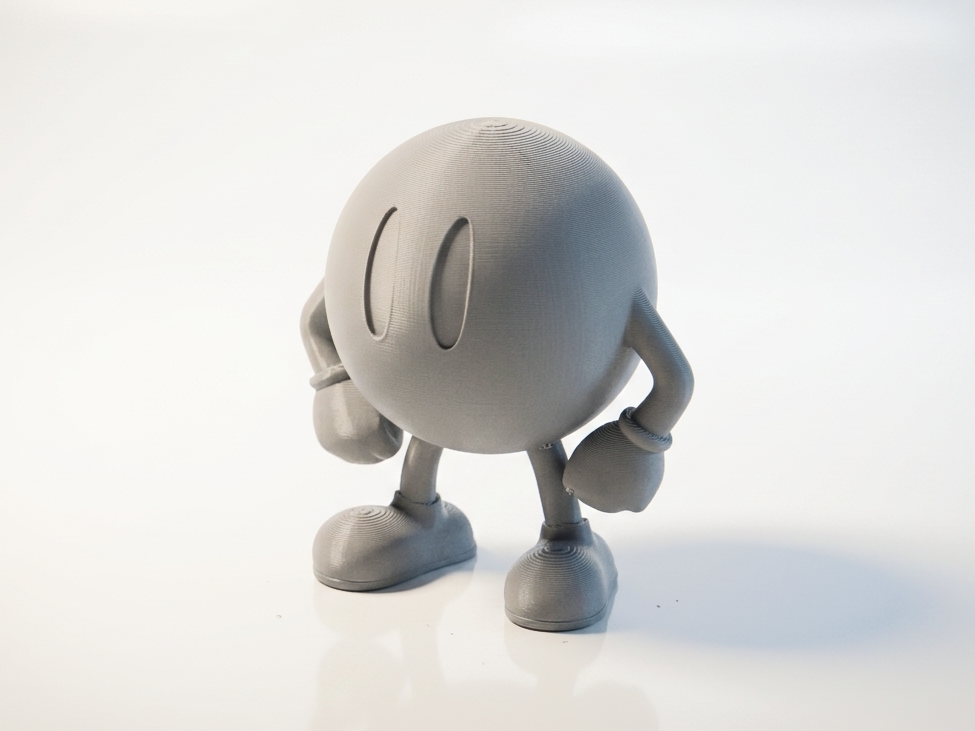 Pac Man Figurine Gaming Collectible 3D Printable