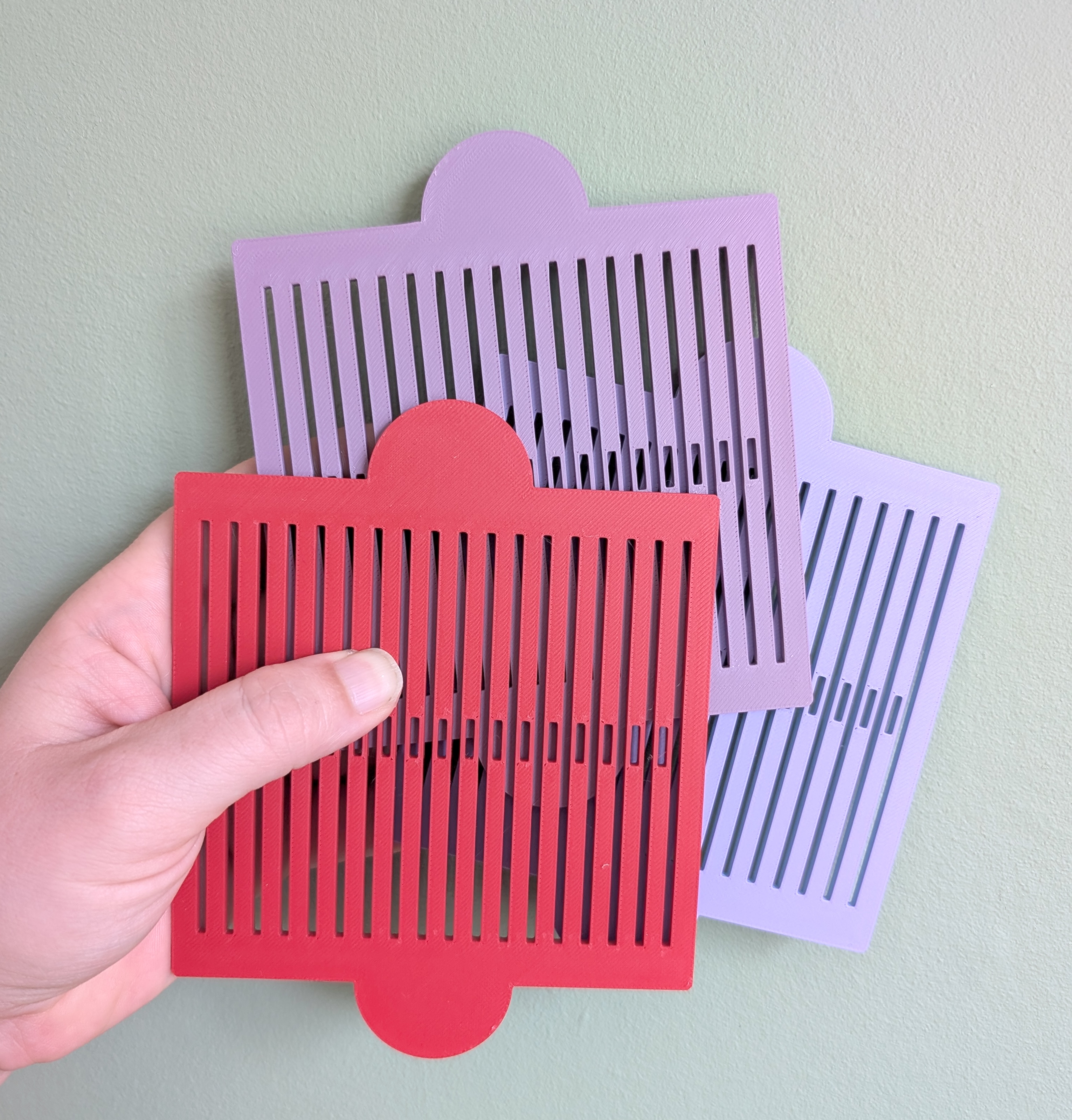 Band weaving heddle
