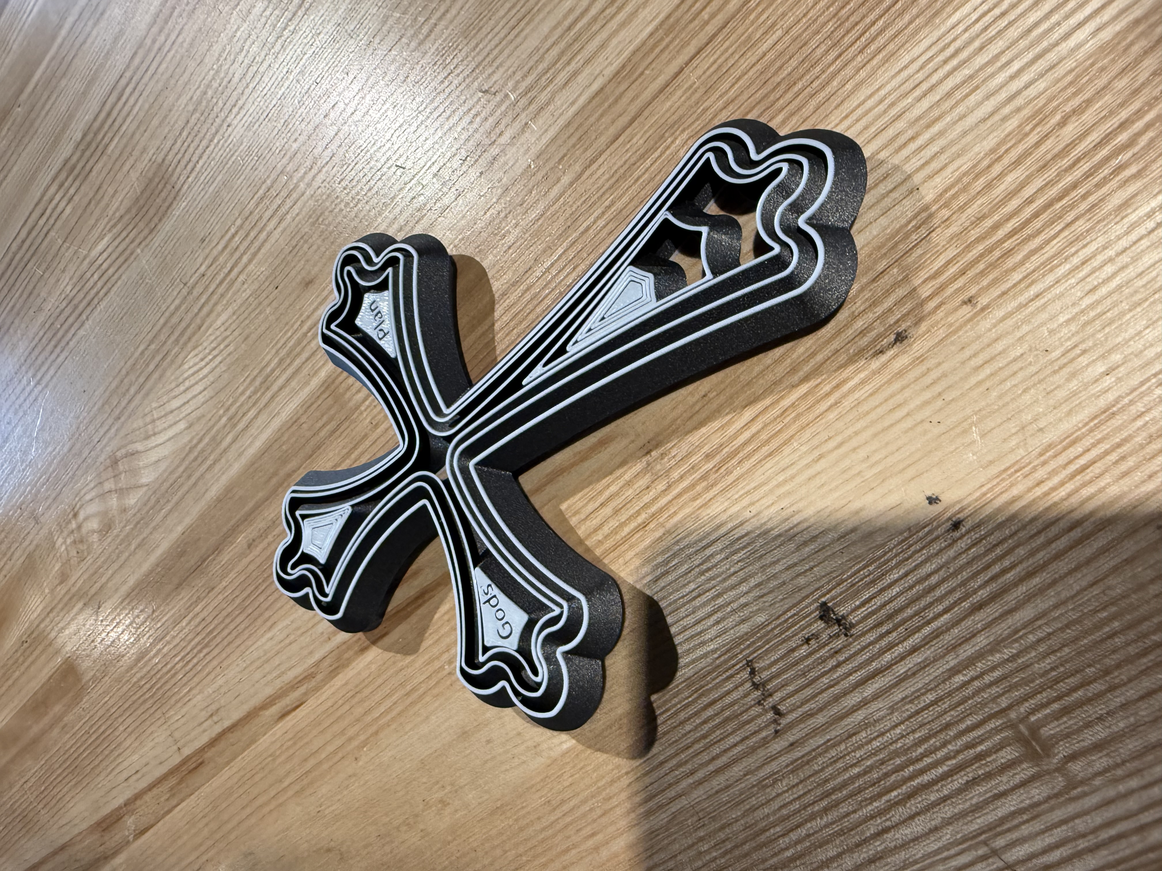 Orthodox Cross PIP Fidget Telescope by John
