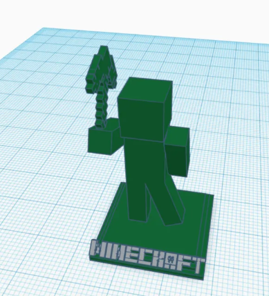 Minecraft Player Statue