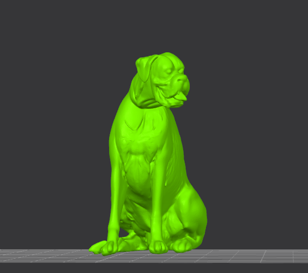 Miniatura 5 do modelo 3D boxer perro
