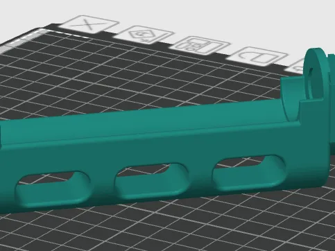 Filler - Filament Holder (for Qidi Q1 Pro)