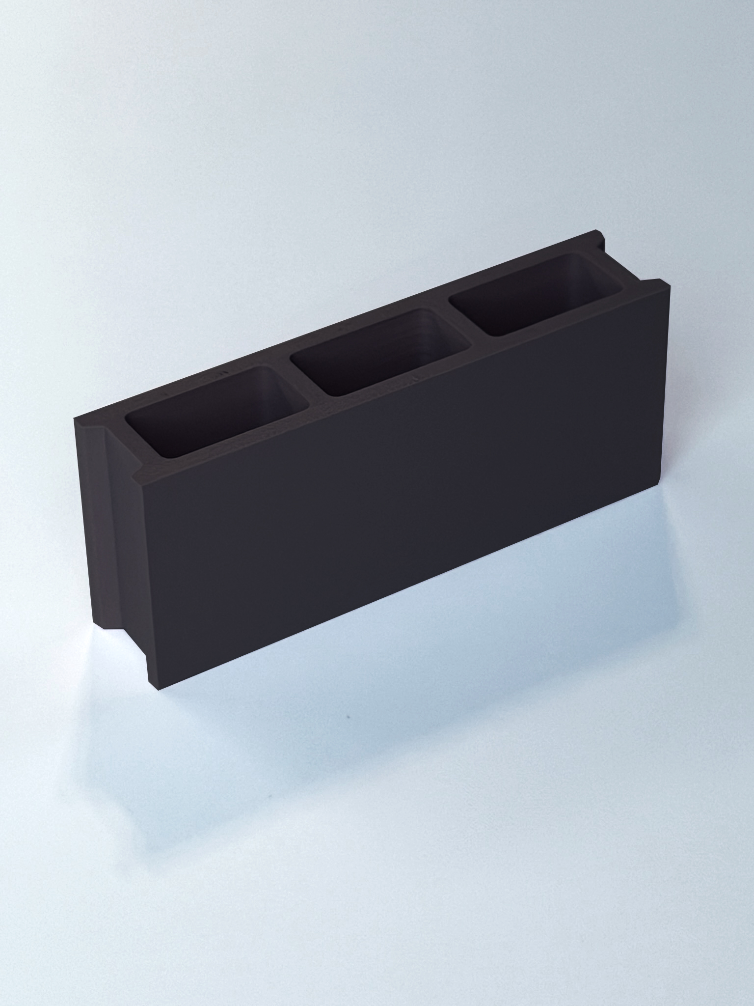 Parpaing classique  3 cellules