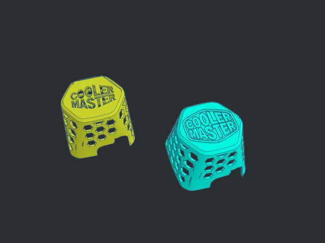 Cooler Master Elite Liquid Pump Cover(With Hex and Logo)