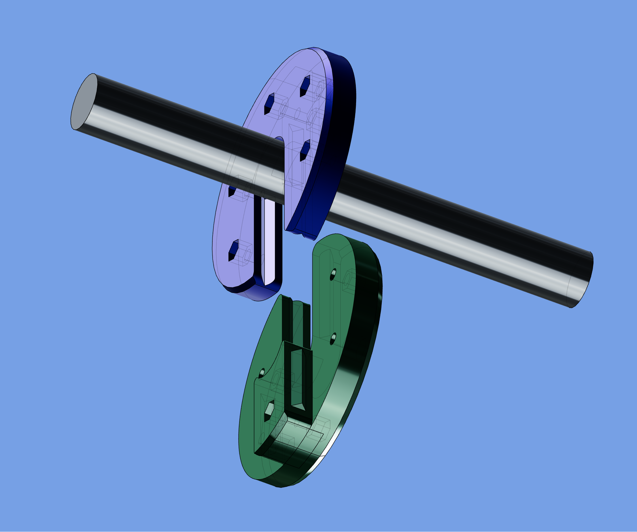 Split Wheel (for drying rack)