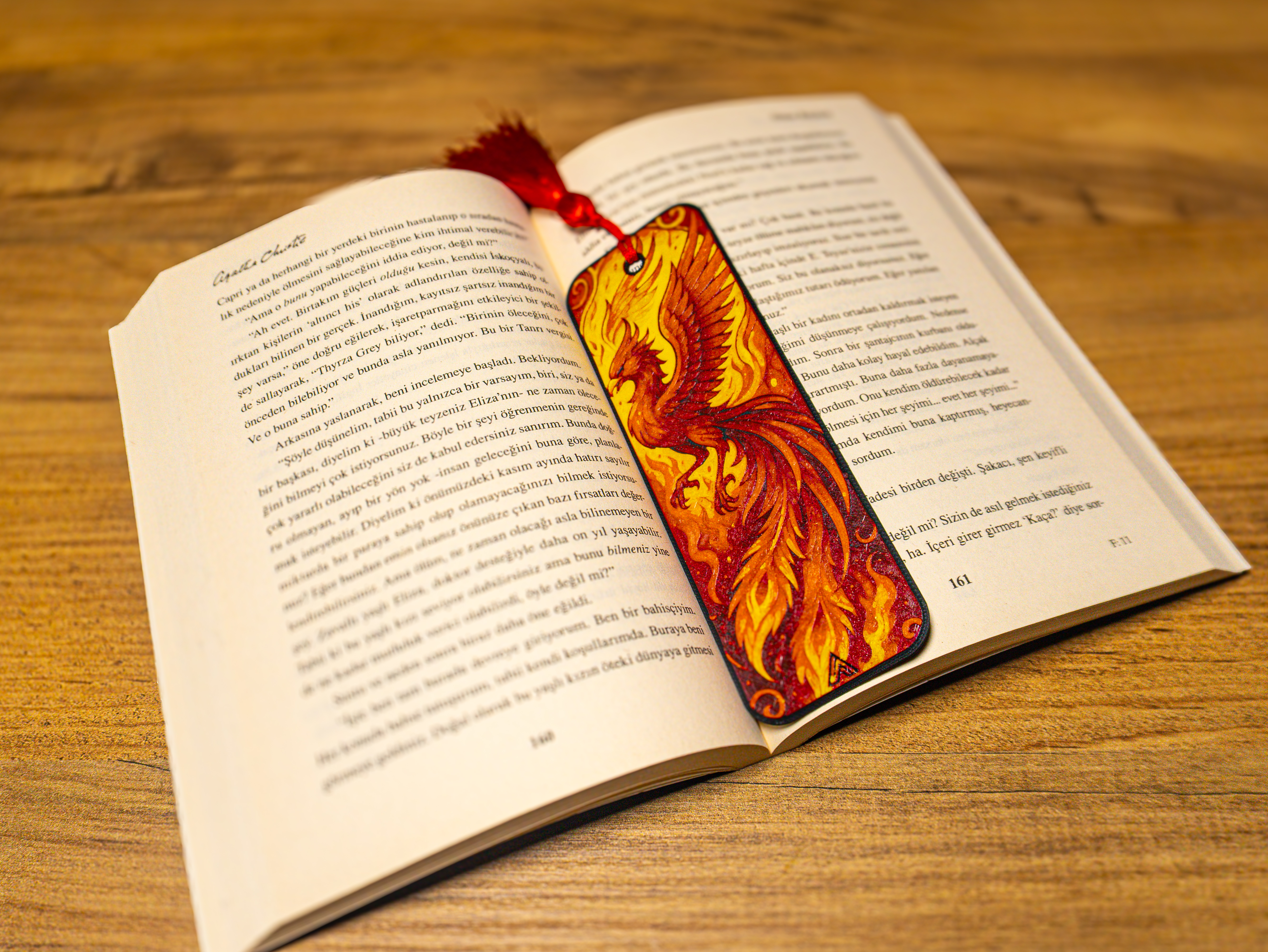 Miniatura 2 do modelo 3D Phoenix Bookmark - Hueforge