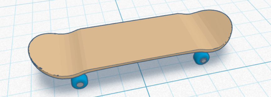 dummy skateboard (doesnt move)