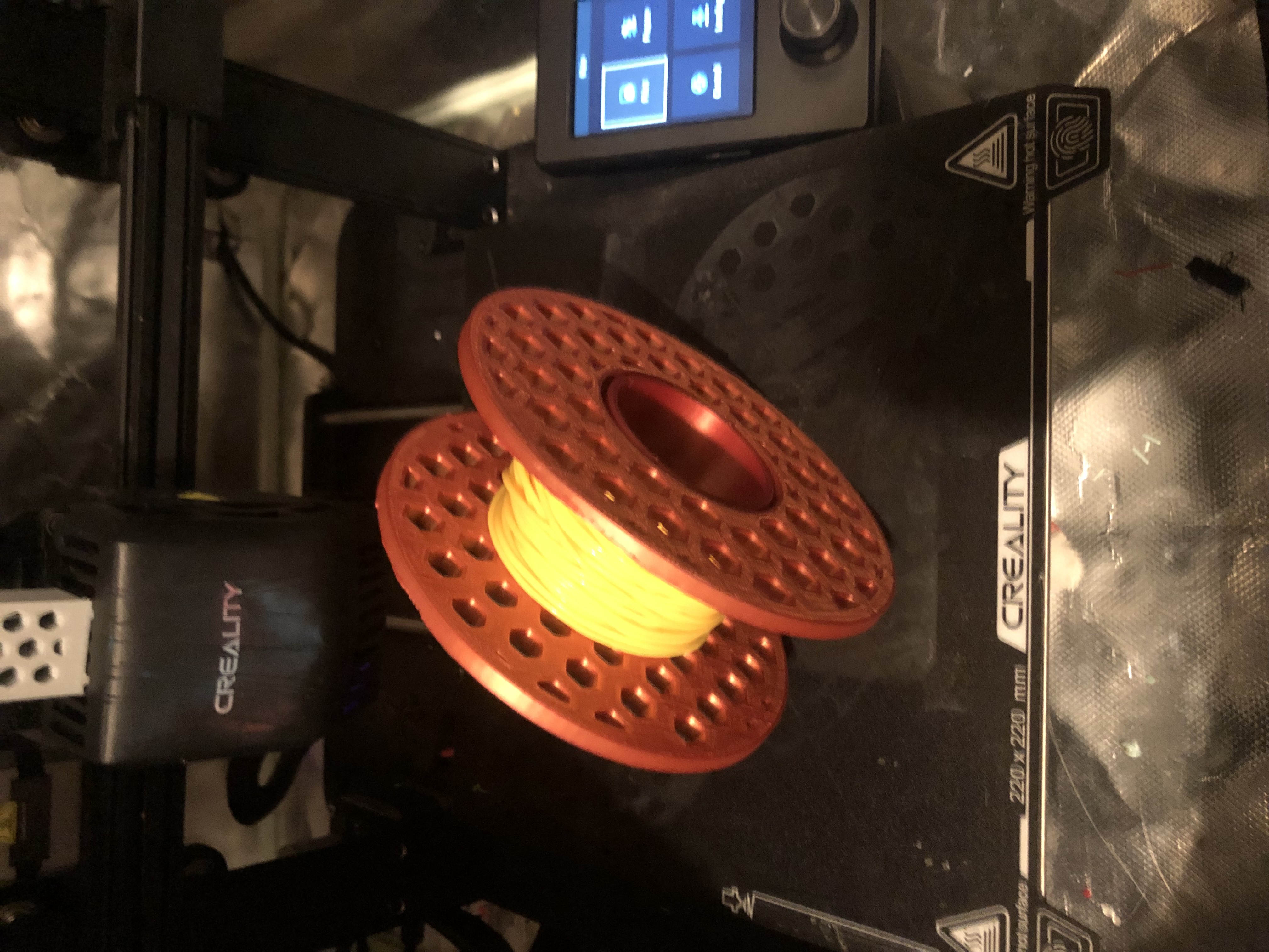 Mini Spool for Filament Samples (2 Parts)