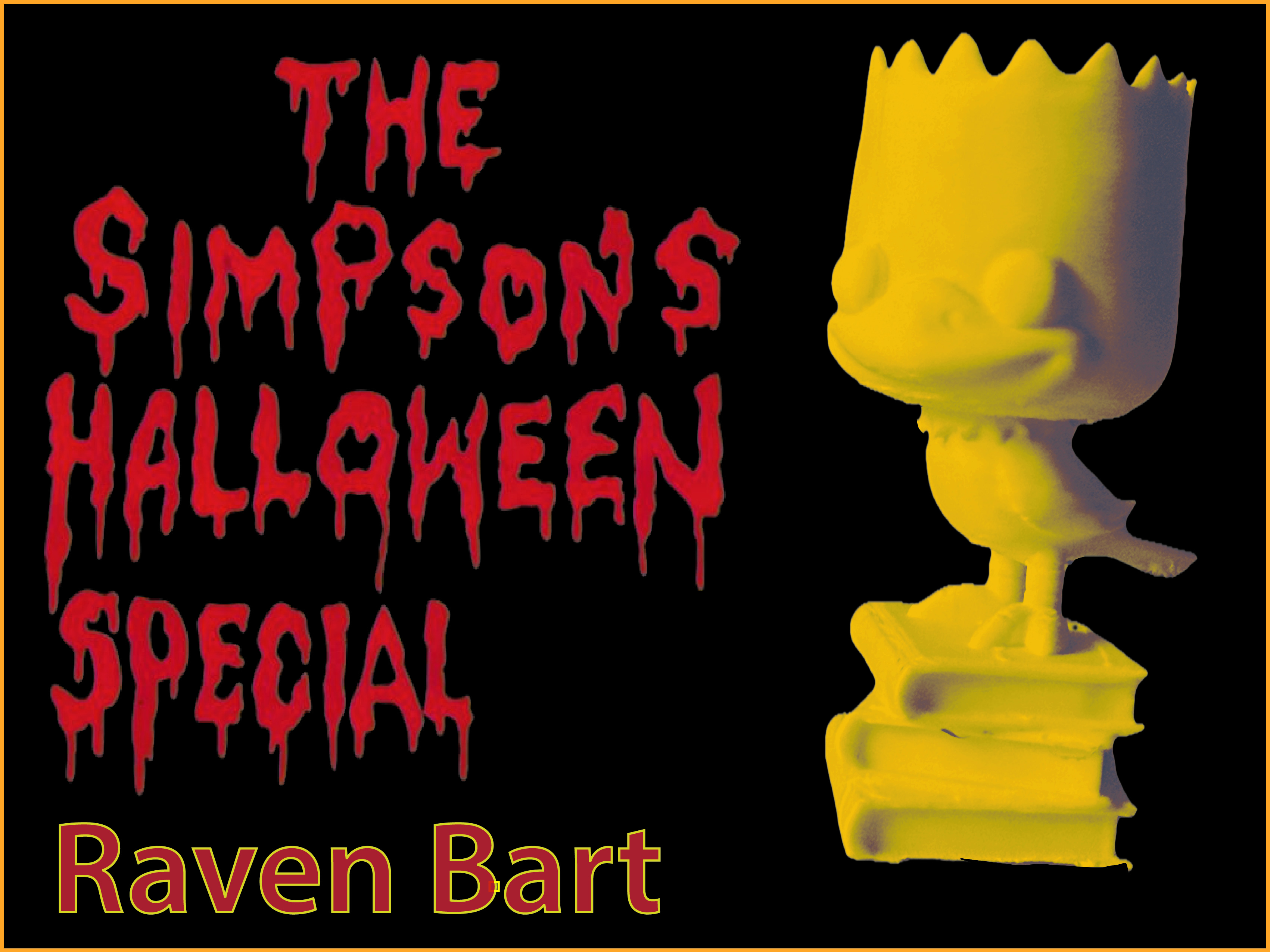 The Simpsons Halloween Special Raven Bart