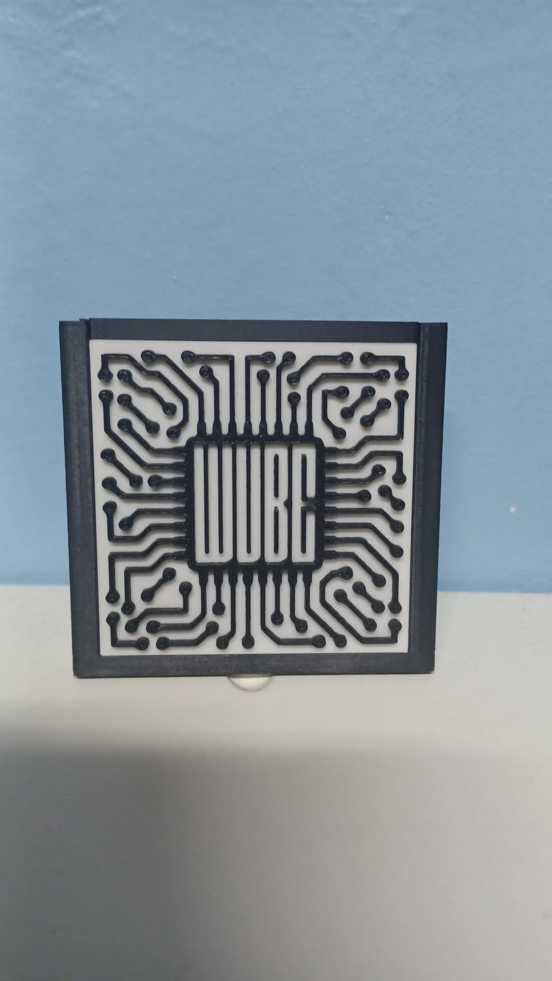 WUBE Logo Deco plate