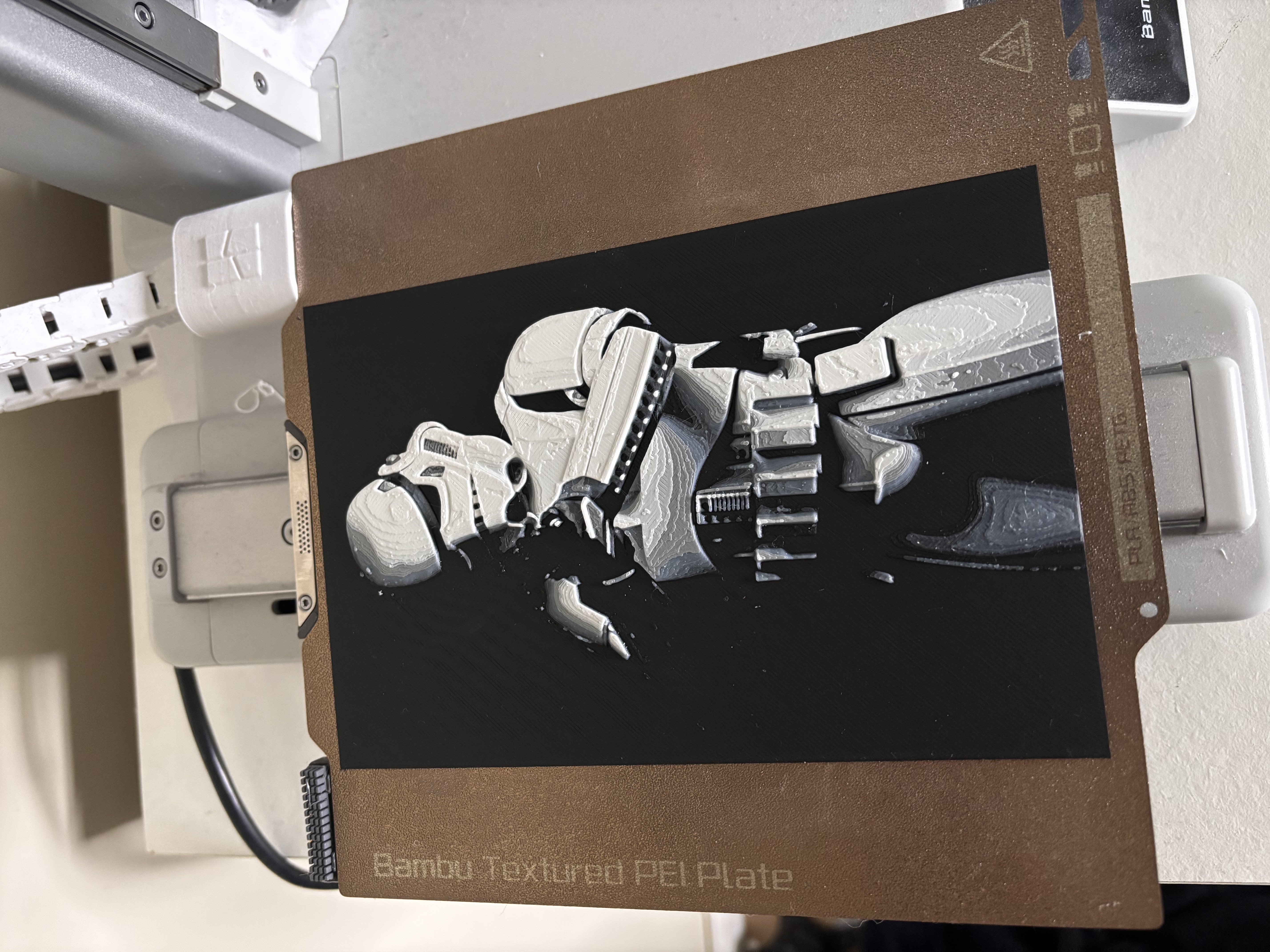 hueforge stormtrooper — miniatura 2