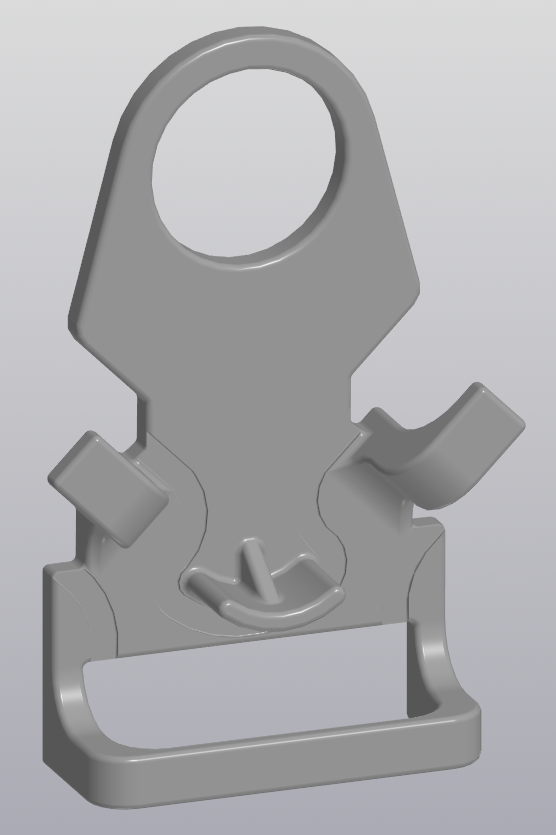 Держатель кабеля электропитания газонокосилки (Lawnmower power cable holder)