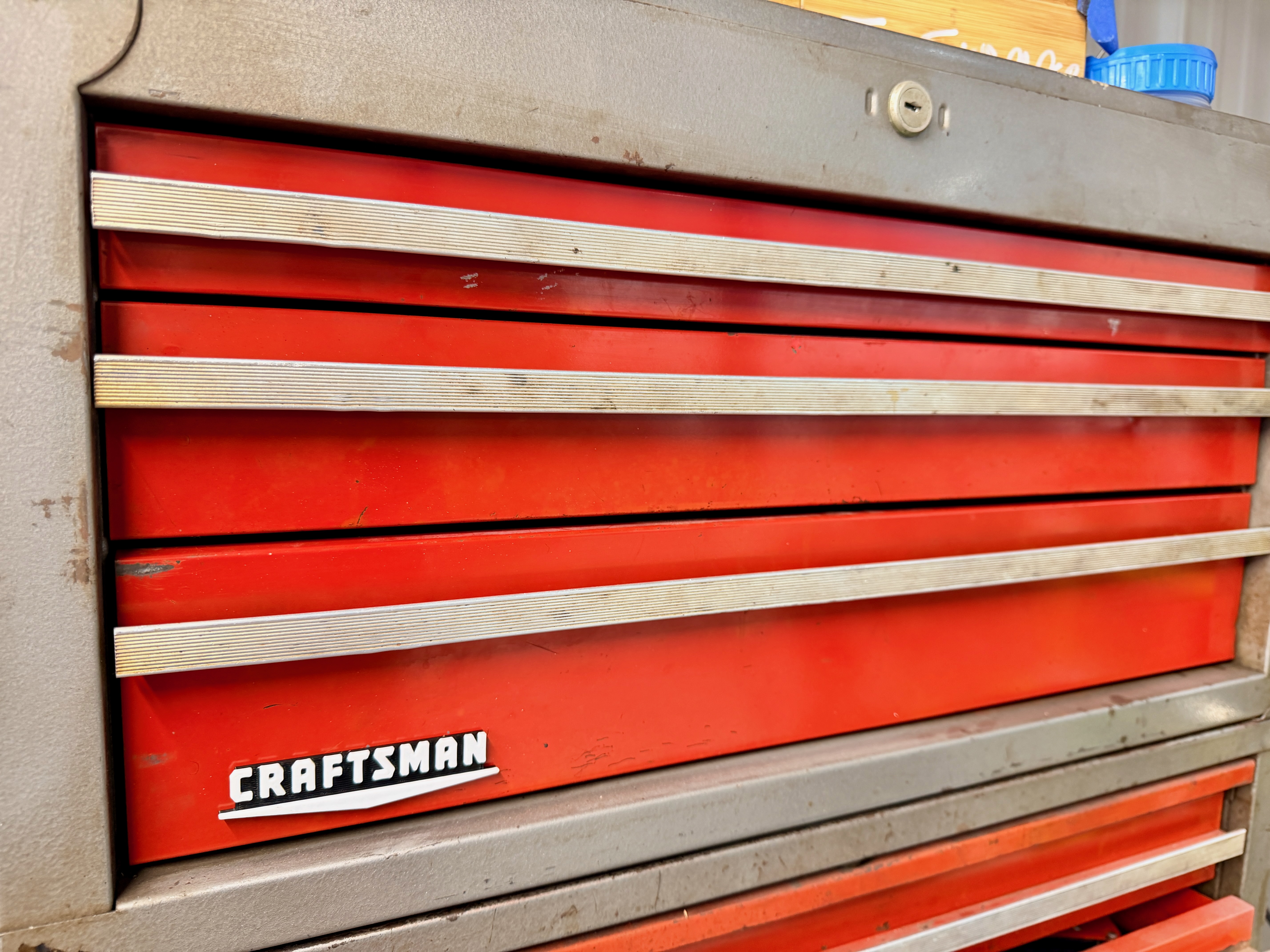 Craftsman Toolbox Emblem - vintage