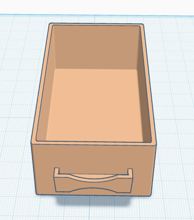 Kleine Stapelbare Schubladen 3D model