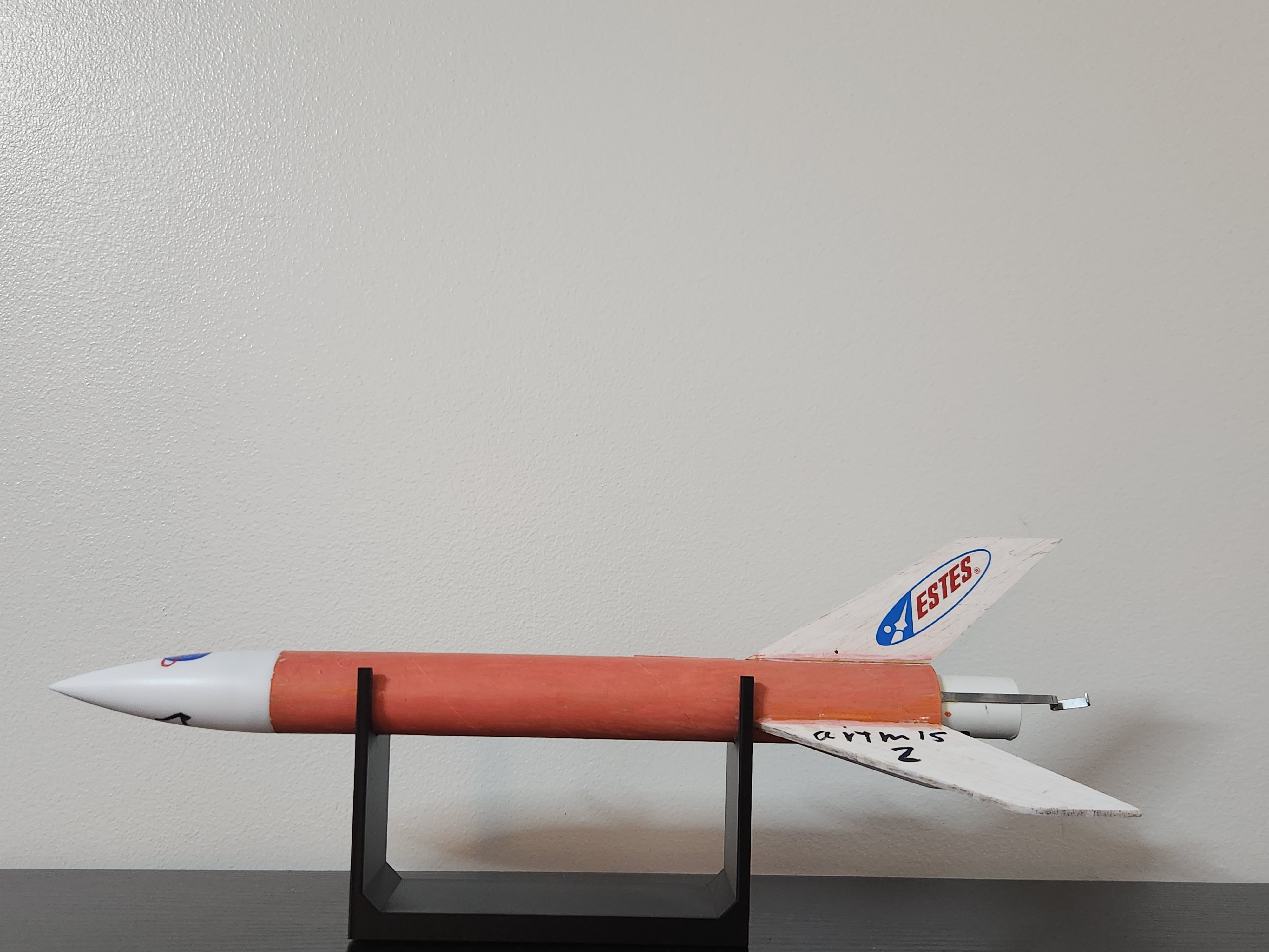 Estes Modle Rocket Display Stand