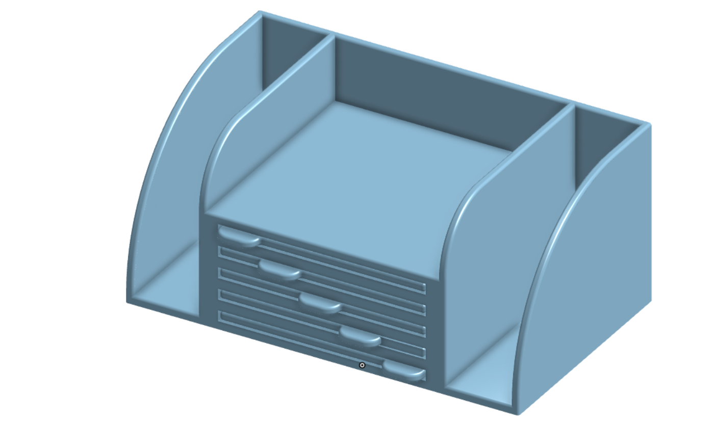 STICKY NOTES HOLDER WITH STENCILS — miniatura 7