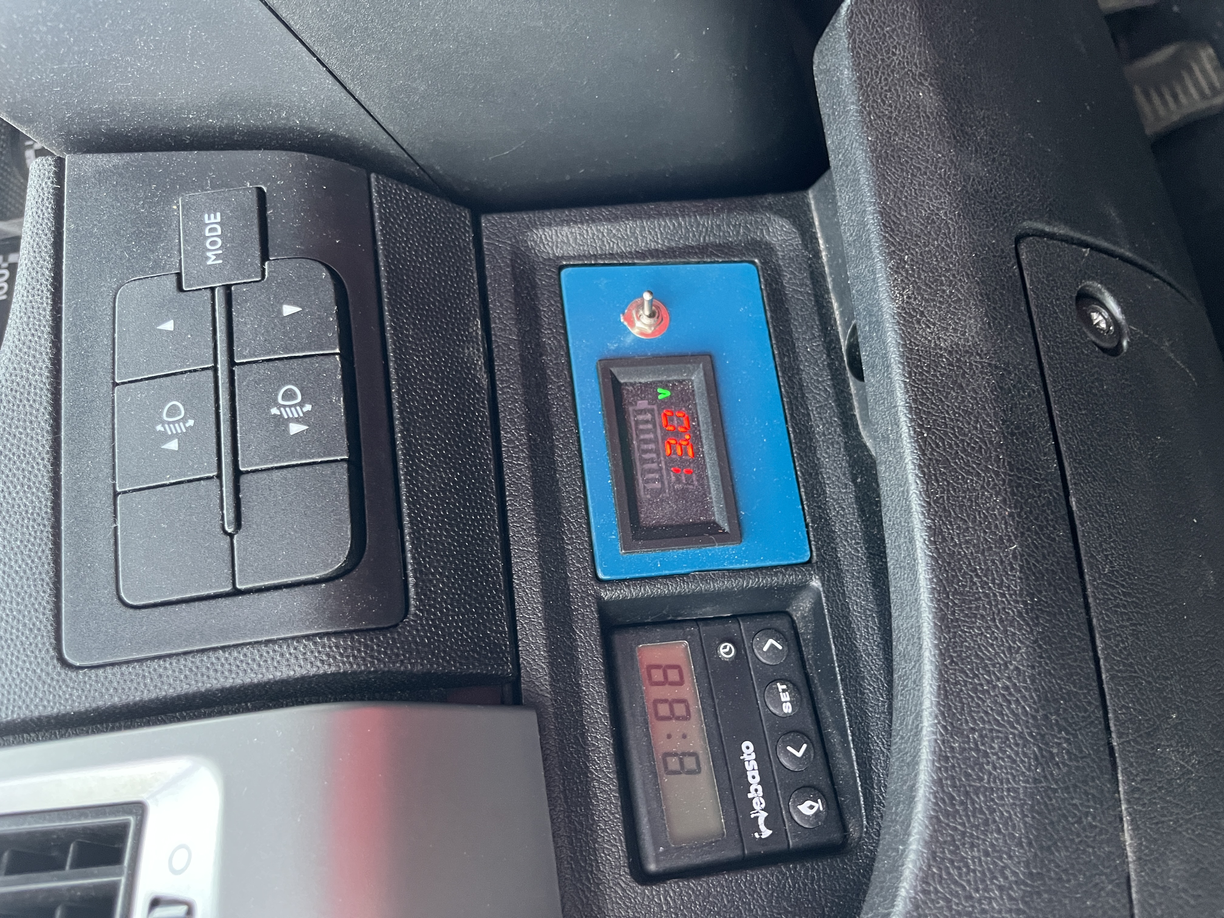 Ducato simple instrument panel