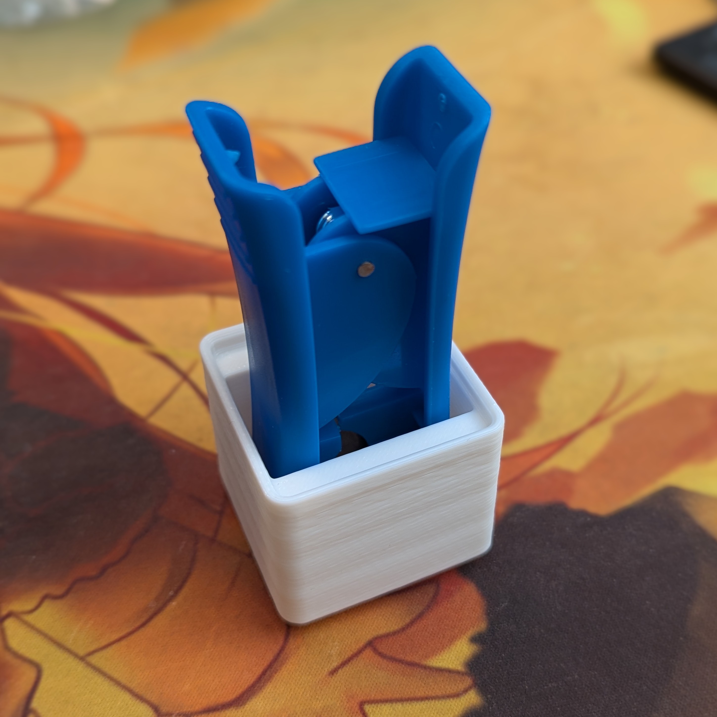 PTFE Cutter 1x1 standing bin for gridfinity