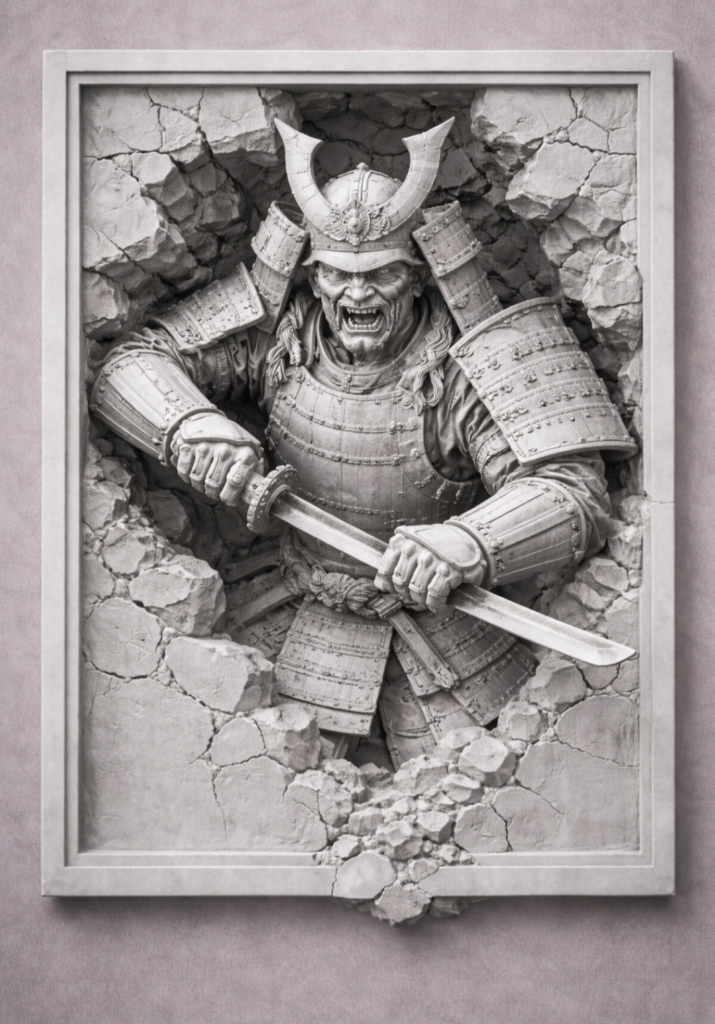 Samurai 3d picture