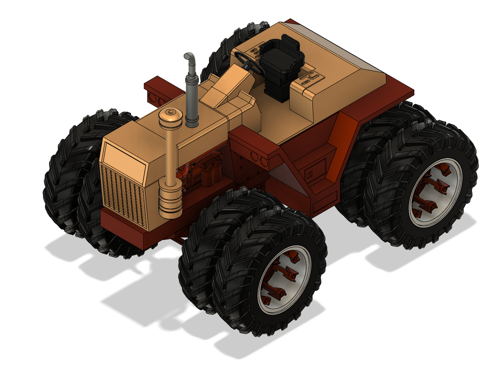 Case 1470 Open Station Tractor - 1:16th Scale