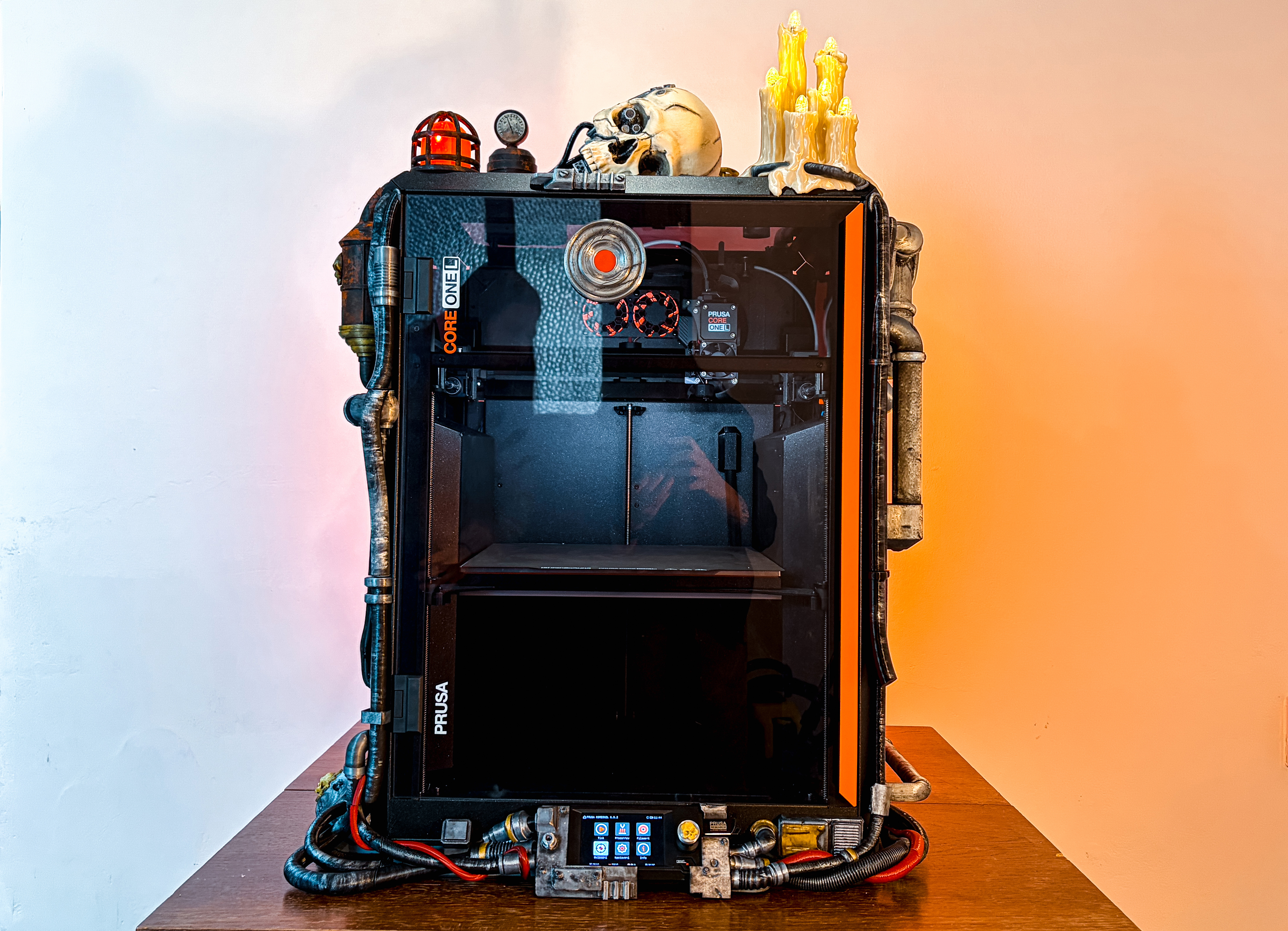 Dark Steampunk Cover for Prusa Core One L