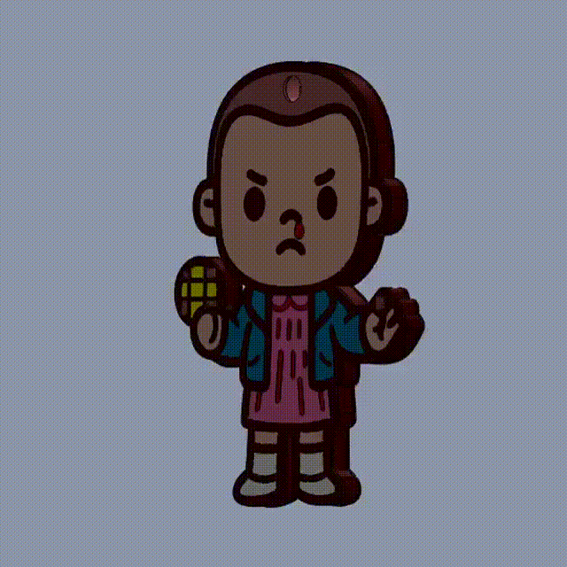 Stranger Things Eleven - Keychain