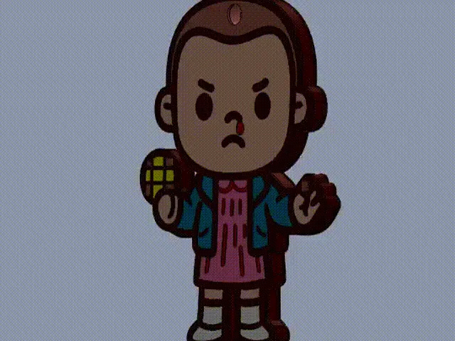 Stranger Things Eleven - Keychain