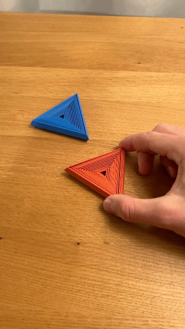 Miniatura 2 do modelo 3D Triangle Fidget Toy