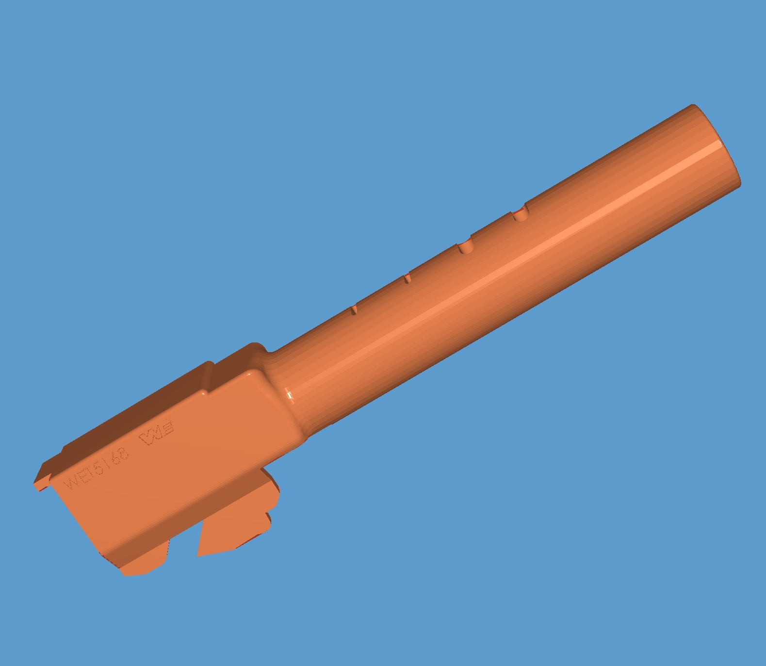 Airsoft for Glock we 17/18c barrel
