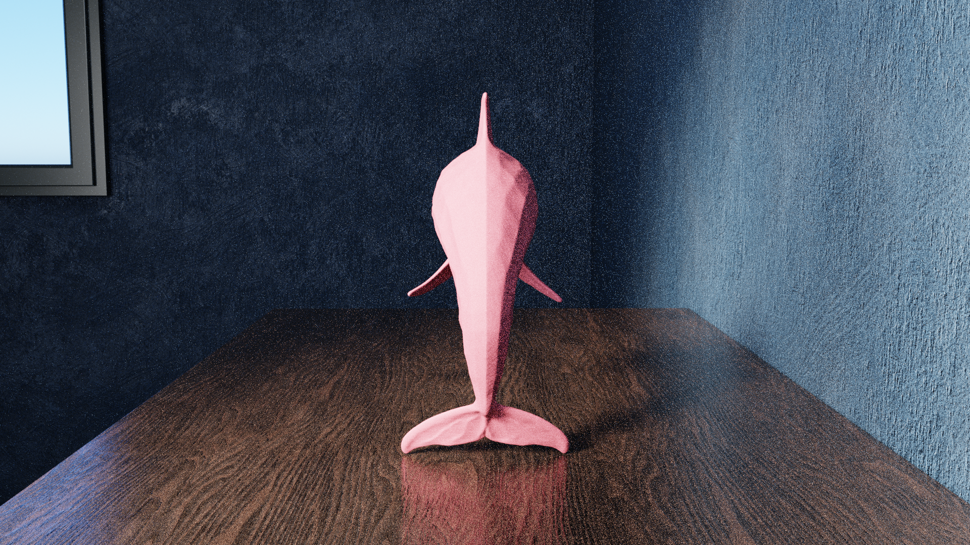 Miniatura 5 do modelo 3D Low Poly Dolphin