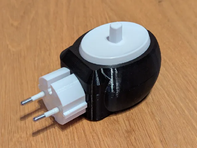 Yet Another Oral-B Charger Holder (EU plug)
