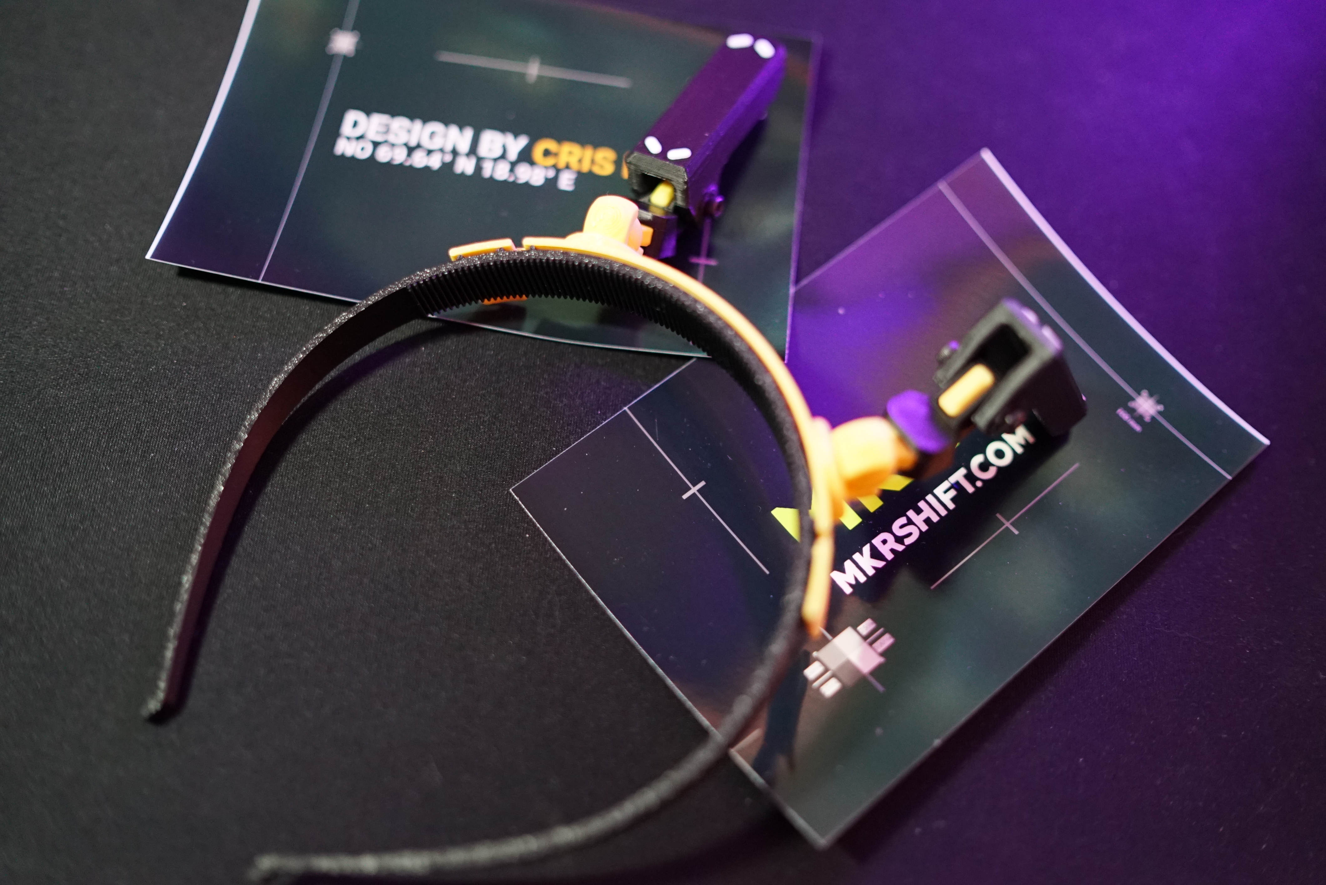 Techwear Hairband - Bunny Mech