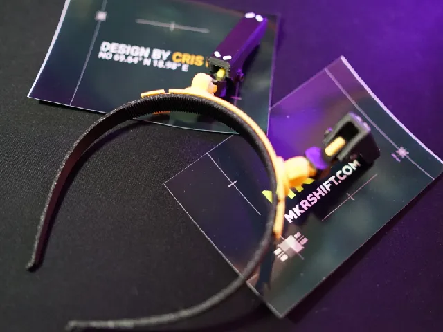 Techwear Hairband - Bunny Mech