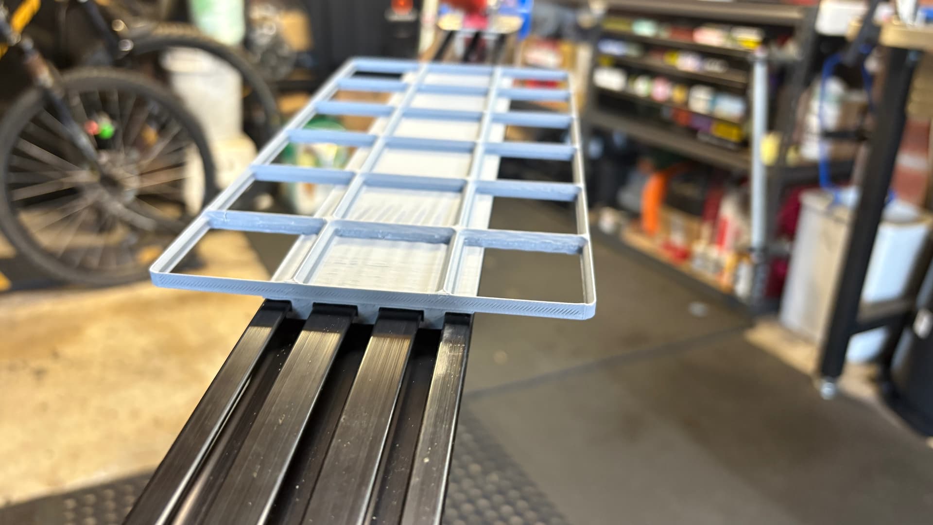 Park Tool PRS 22.2 Gridfinity 6x3 rail mount