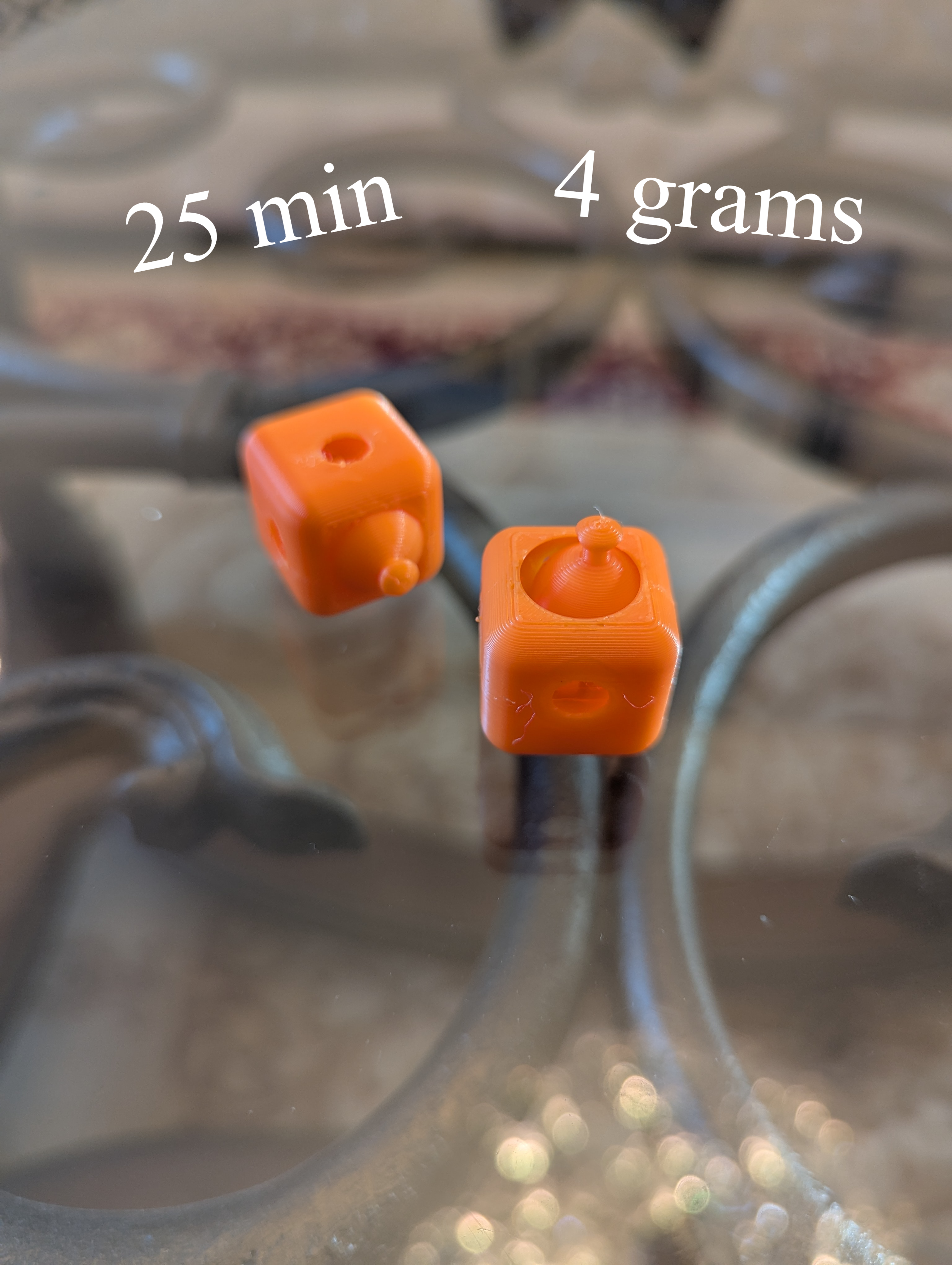 mini fidget cube 4 grams 25 minute print