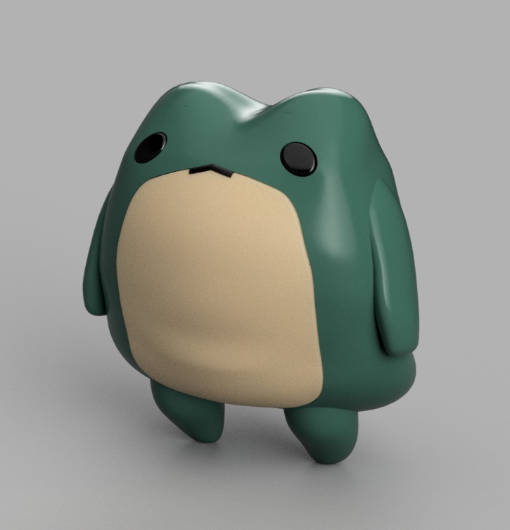 Frog from Sledding Game