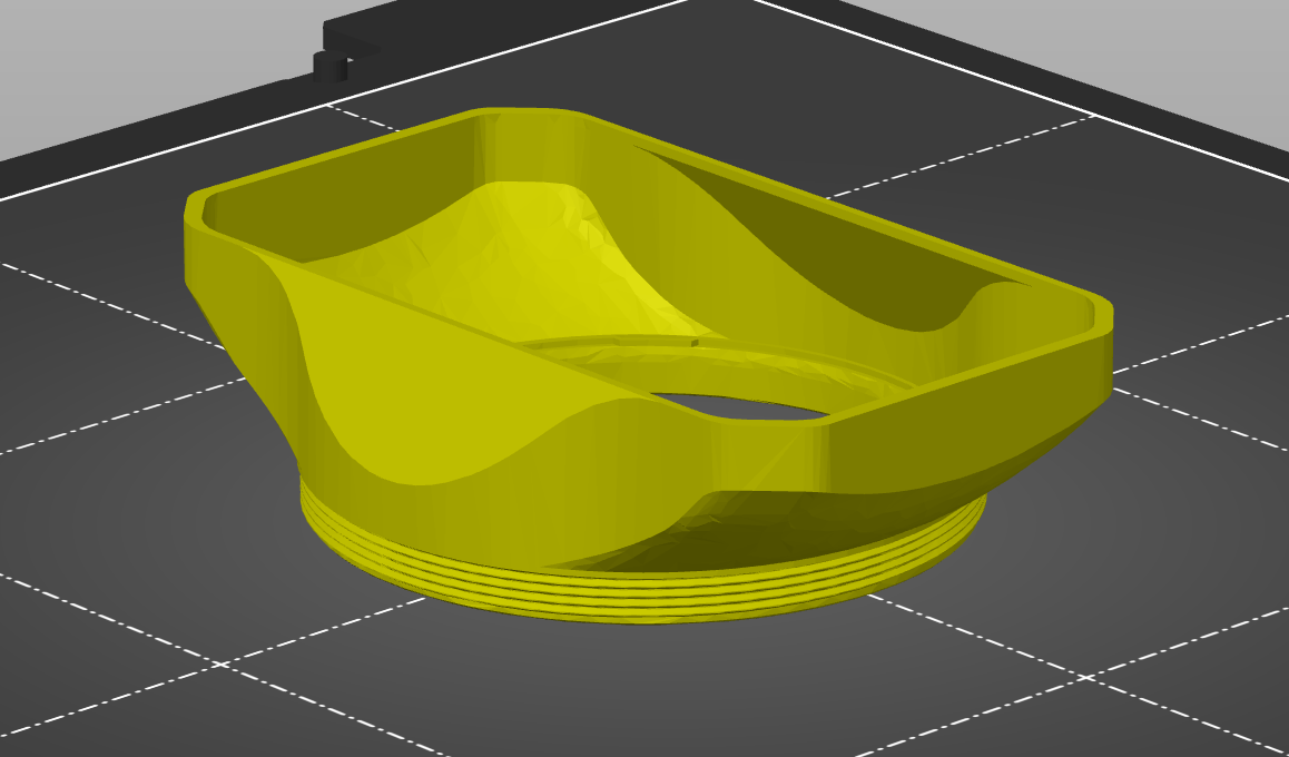Xpan style lens hood for EF-S 24mm 2.8 STM and 50mm 1.8 II