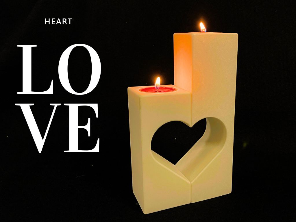 Romantic Candle Holder for 2 Tealights