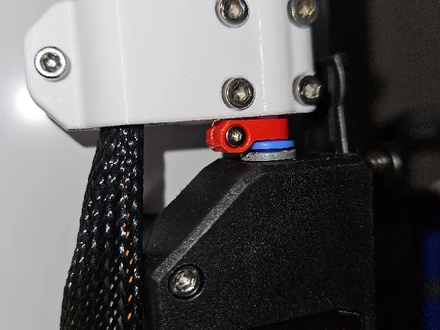 Teflon tube mini clamp & sliding retainer