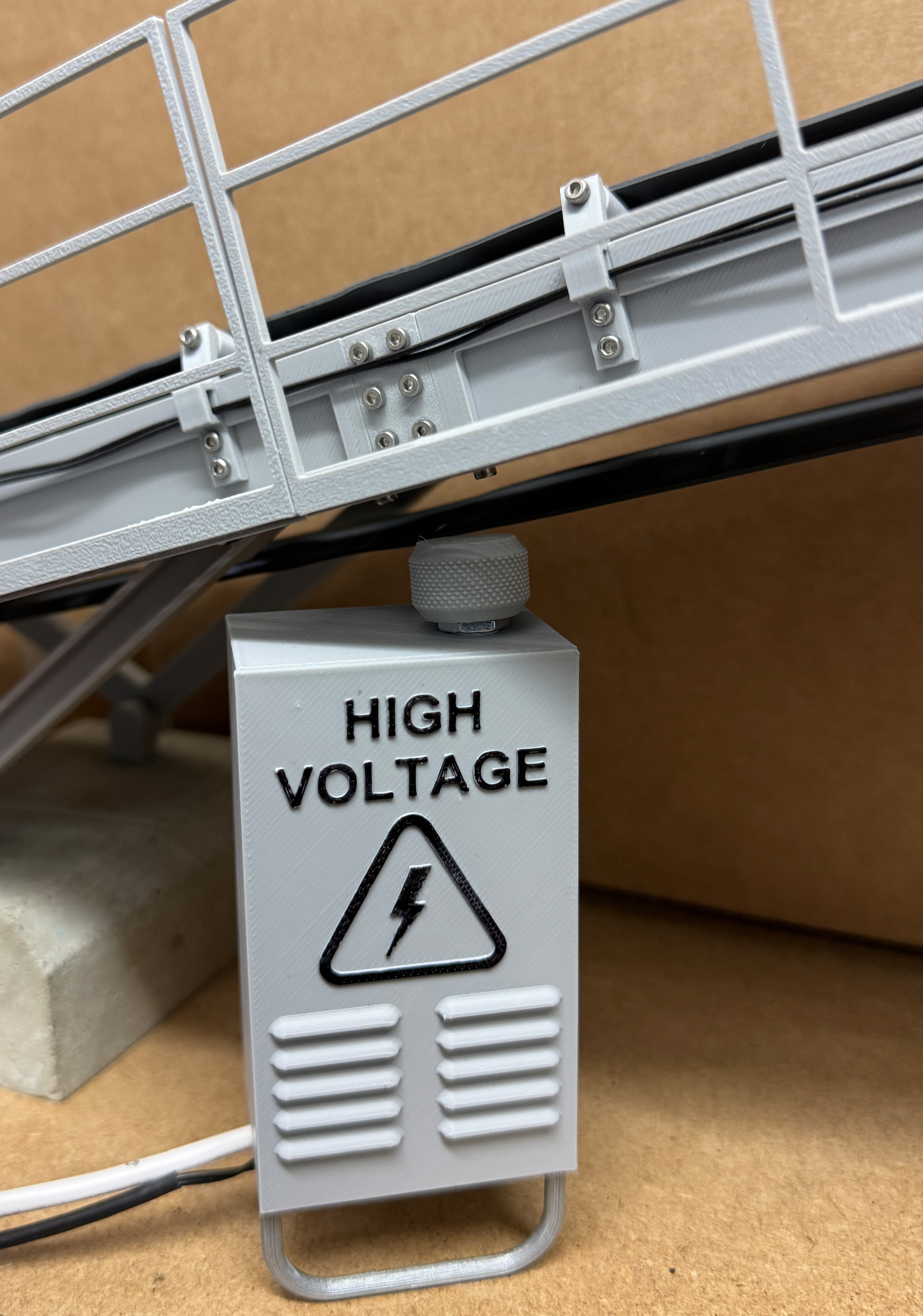 Electricity Box / Stromkasten for PWM Controller in Scale 1:14