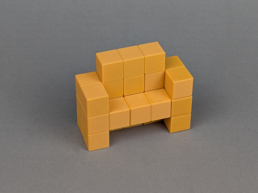 Miniatura 7 do modelo 3D Soma Cube 3D Puzzle