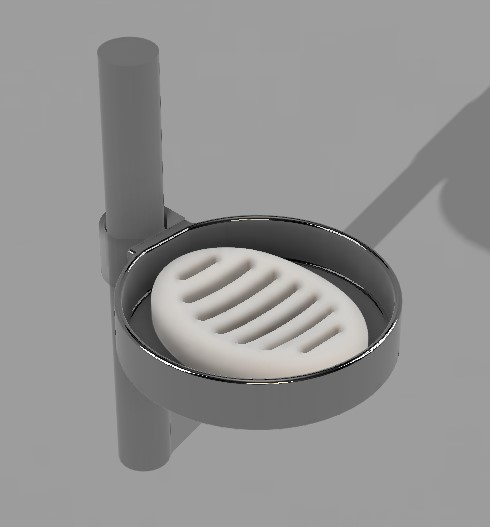 simple modern soap holder
