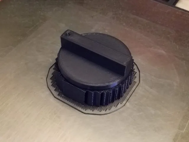 Simple Wedgewood Gas Stove Knob
