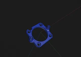 Fan mount for ebb36