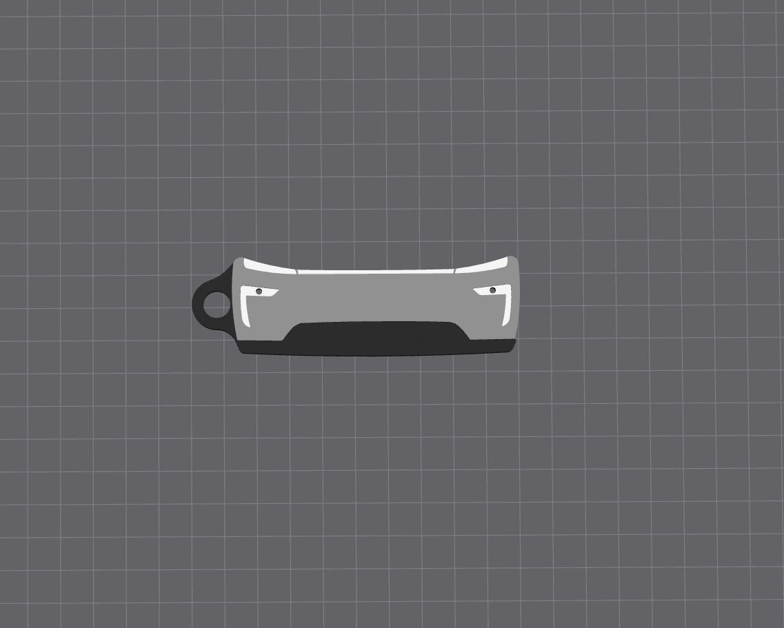 2025 Tesla Model Y Keychain
